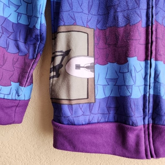 Fortnite Supply Llama Hoodie Zip Front Fleece Sweatshirt Jacket Size L - Picture 4 of 16